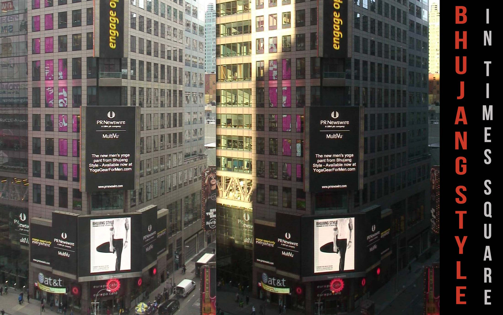 Bhujang Style Huge in Times Square