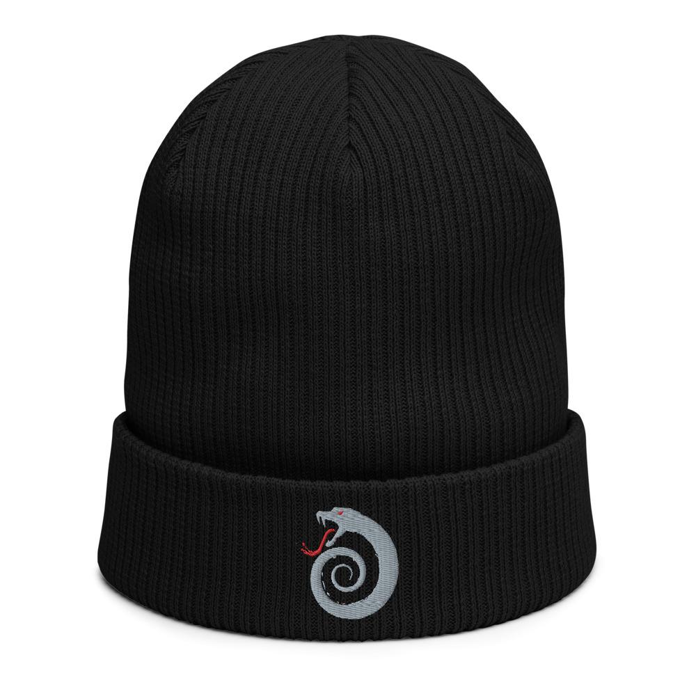 Viper Organic Cotton Ribbed Beanie